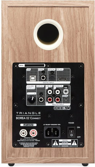 Triangle BR02 Connect Active Speaker 2 No of Drivers Beige (Pair)