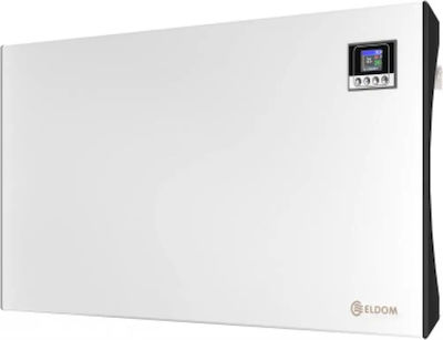 Eldom Convector Perete 2000W cu Termostat Electronic și WiFi 88x45.3cm Alb