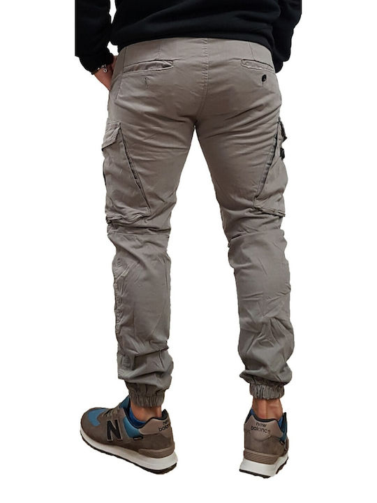 Cover Jeans Men's Trousers Cargo Grey, Khaki