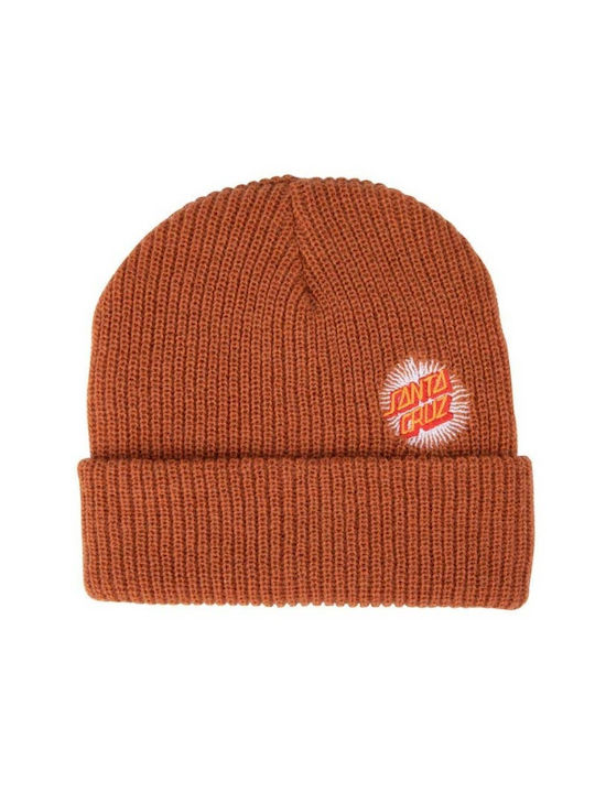 Santa Cruz Beanie Unisex Căciulă Tricotat în culoarea Roșu