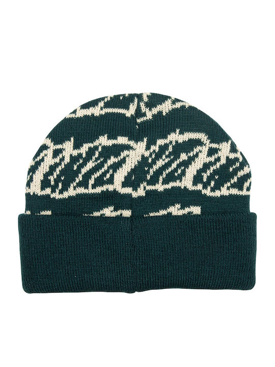 Beanie Beanie Knitted in Green color