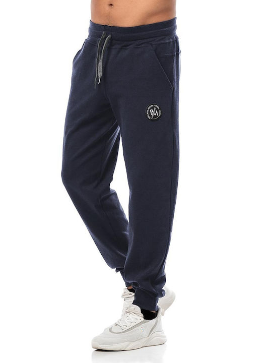 Bodymove Men's Sweatpants with Rubber Navy