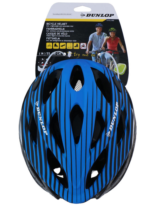 Dunlop Κράνος Ποδηλάτου Βουνού Μπλε