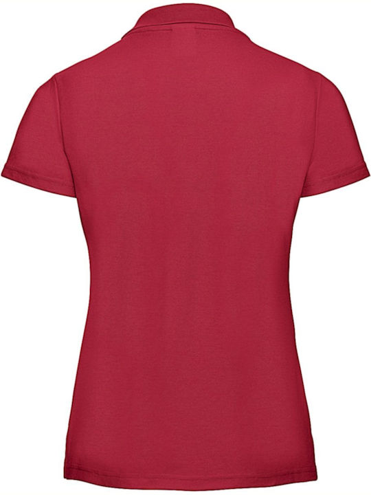 Russell Europe Classic Women's Short Sleeve Promotional Blouse Classic Red