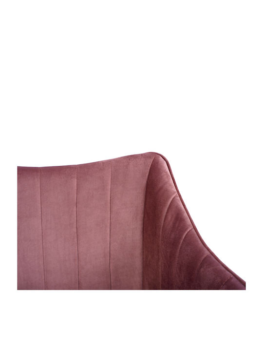 Allysa Dining Room Velvet Armchair Rotten Apple 57x58x88cm 2pcs