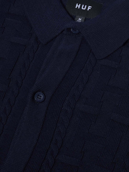 Towner Herren Strickjacke Marineblau