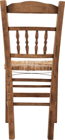 Cafe Wooden Chair Brown 40.5x42x88cm