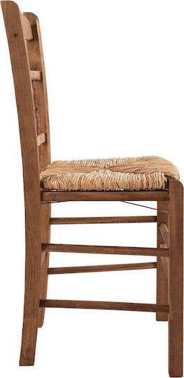 Cafe Wooden Chair Brown 40.5x42x88cm