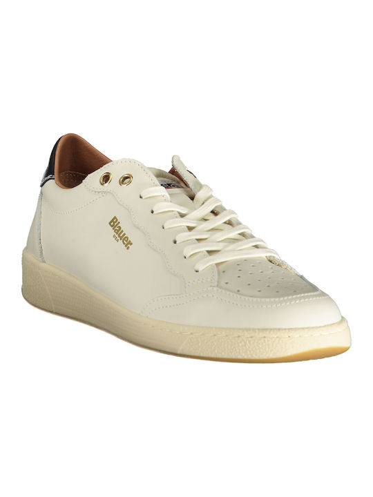 Blauer Sneakers White