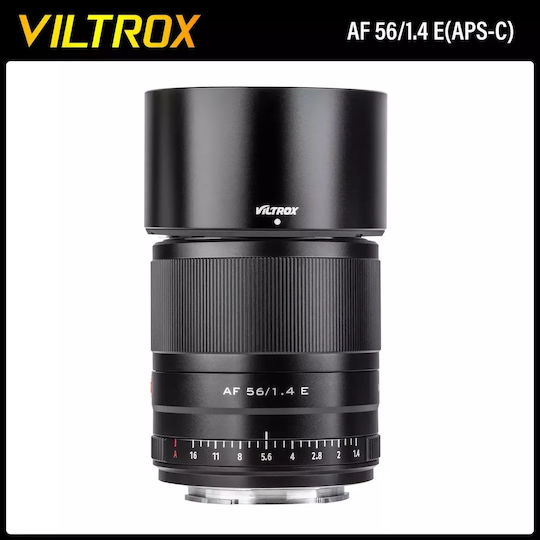 Viltrox Camera Lens E-Mount Prime Lenses, F1.4 Fixed Black