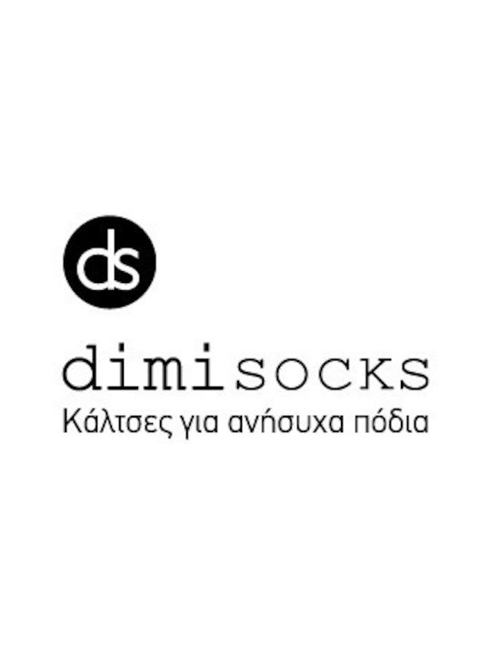 Cut sock dimi 1118 cotton terry cloth black