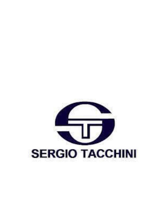 Φανέλα ανδρική χωρίς μανίκι Sergio Tacchini βαμβακόλυκρα λευκή