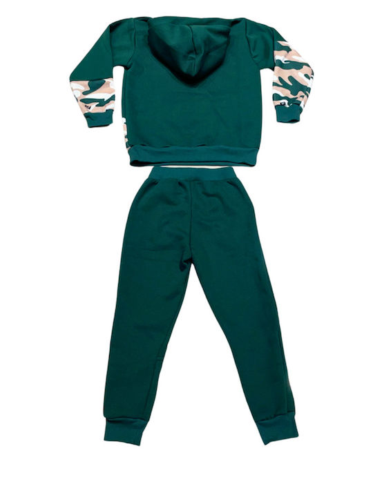 Frenzy Kids Sweatpants Set Green