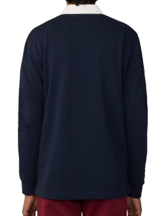 Hackett Heritage Men's Long Sleeve Blouse Midnight Blue