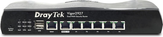 Draytek Vigor 2927 (DE) Ασύρματο Router Wi‑Fi 5 με 5 Θύρες Gigabit