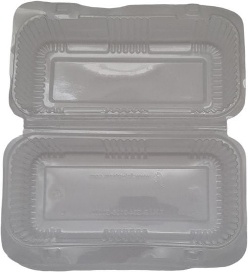 Αρθρωτά Πλαστικά Δοχεία Disposable Food Container Lid 50pcs