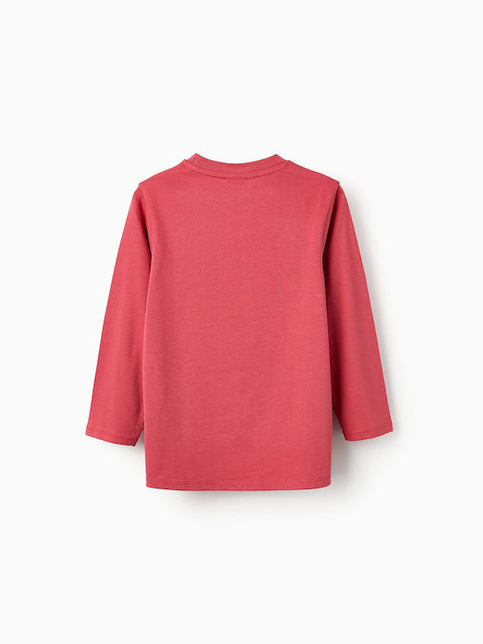 Zippy Kids Blouse Long Sleeve red