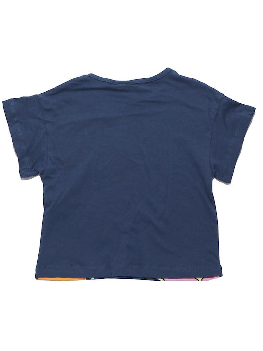 Kids' Shirt Short Sleeve Dark Blue