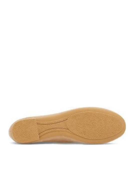 Damen Ballerinas in Beige Farbe