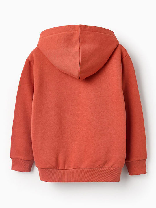 Zippy Kids Fleece Sweatshirt Orange