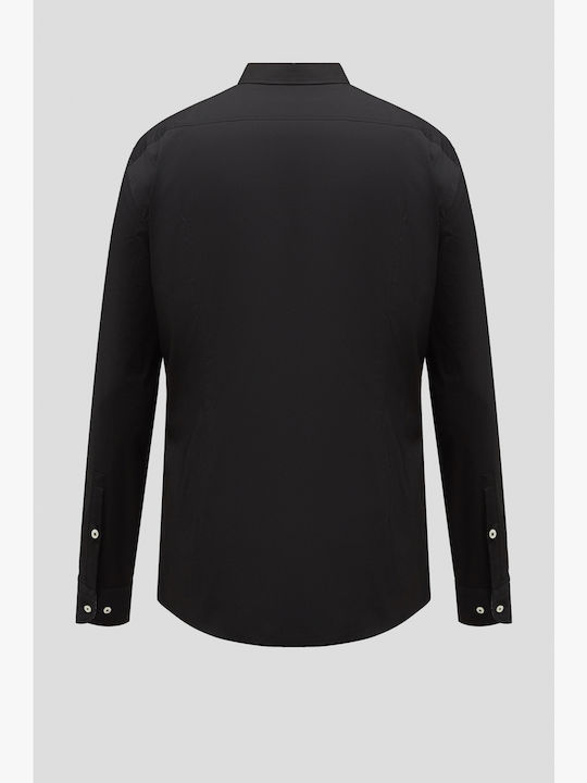 Hugo Boss Men's Shirt Long Sleeve Cotton Black