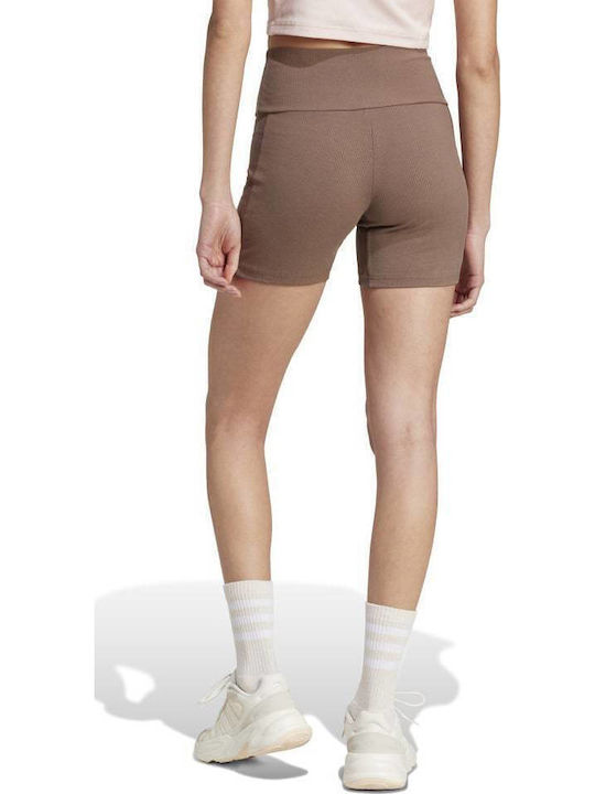 adidas Training Leggings-Shorts Earth Brown