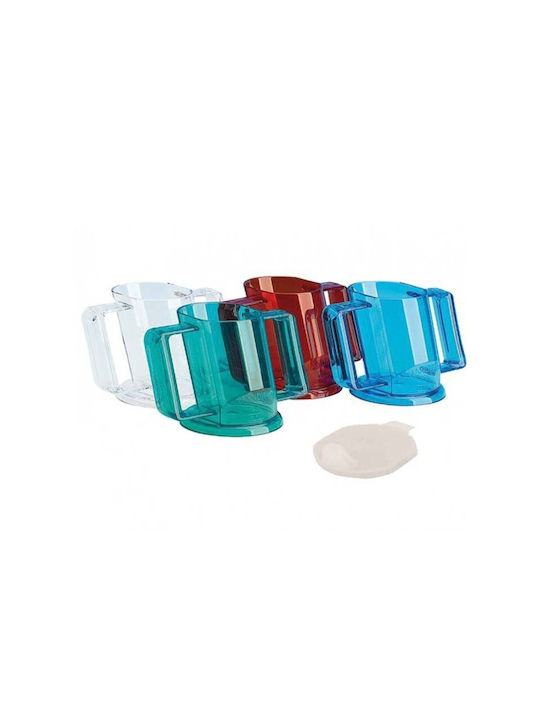 Sundo Mug Ceramic with Lid Blue 250ml