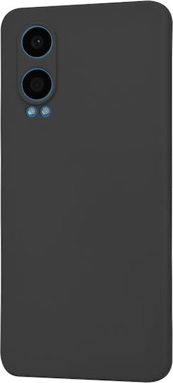 Techsuit Umschlag Rückseite Silikon / Kunststoff Schwarz (OnePlus Nord CE 4 Lite)