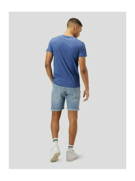 Marcus Lesli Herrenshorts Jeans Lt.Blue