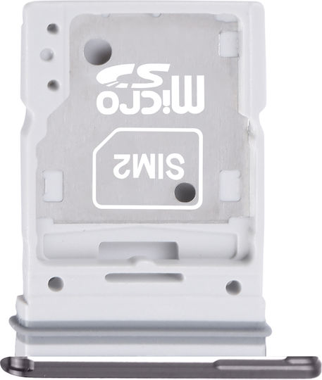 Clappio Sim Card Tray Samsung Galaxy A55 Dual Nano Sim Purple