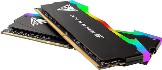 Patriot Viper Xtreme 5 RGB 32GB DDR5 RAM with 2 Modules (2x16GB) and 8000 Speed for Desktop