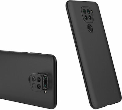 GKK Plastic Back Cover Black (Redmi Note 9)