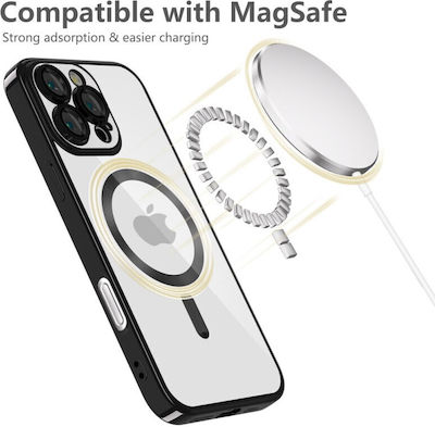 Tech-Protect Magflex Coperta din spate Shiny Black (iPhone 16 Pro Max)