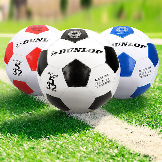 Dunlop Size 5 Soccer Ball Red