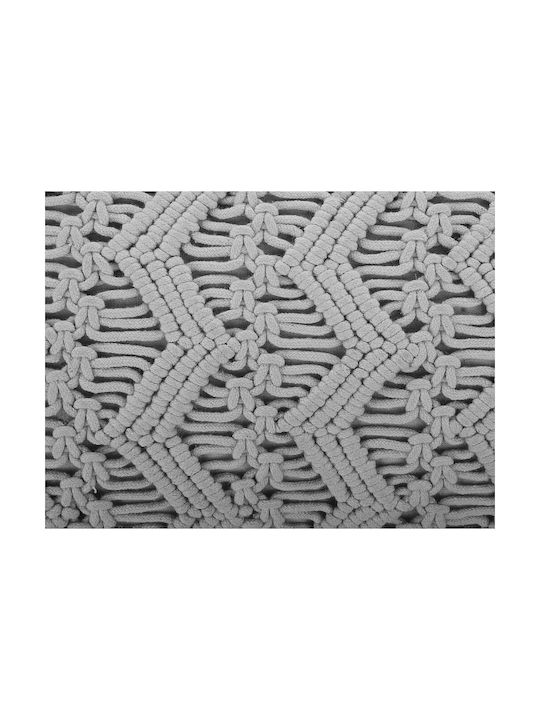 Beliani Perna De Canapea Din 100% Bumbac Gri 30x45cm