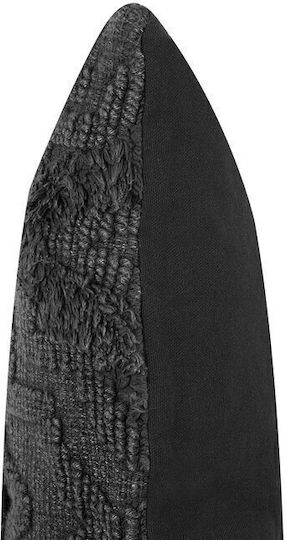 Beliani Μαξιλάρι Καναπέ από 100% Βαμβάκι Grey 45x45εκ.
