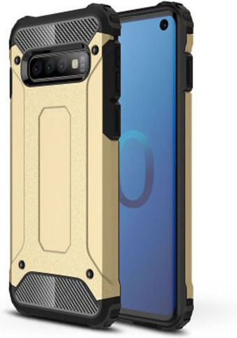Hurtel Задна корица Пластмаса Златист (Galaxy S10)