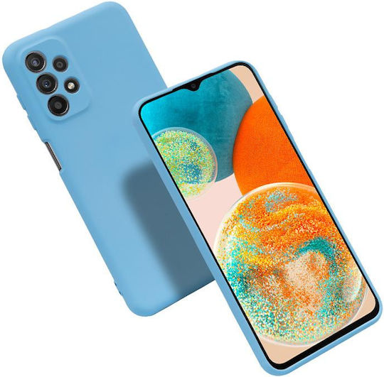 Crong Color Back Cover Σιλικόνης / Πλαστικό Μπλε (Galaxy A23 4G / Galaxy A23 5G)