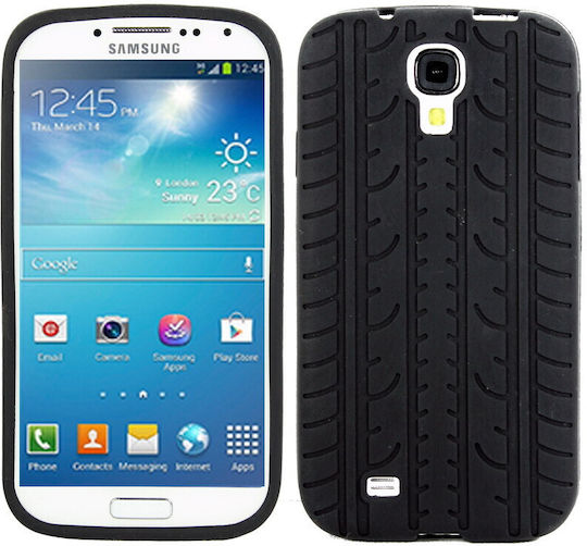 Back Cover Back Cover Σιλικόνης Μαύρο (Galaxy S4)