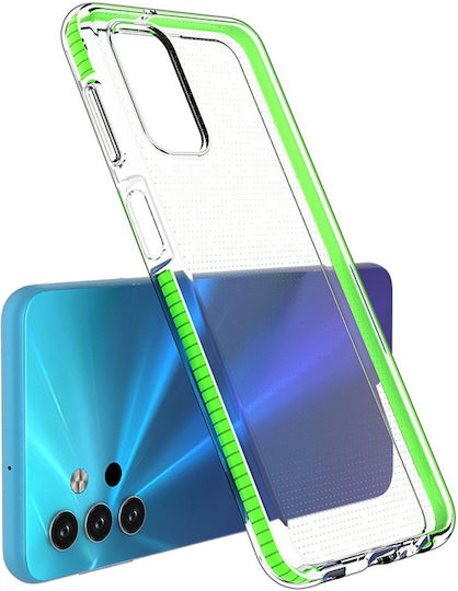 Hurtel Spring Задна корица Силикон 1мм Жълт (Galaxy A32 5G)