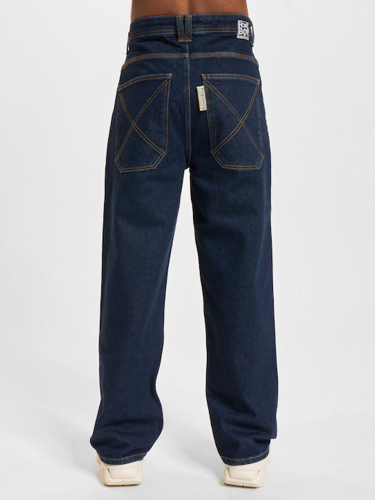 Homeboy X-tra Men's Jeans Pants in Baggy Line Indigo, Blue