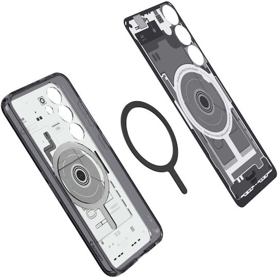 Spigen Ultra Hybrid Onetap Задна корица Пластмаса 2мм Черен (Galaxy S24)