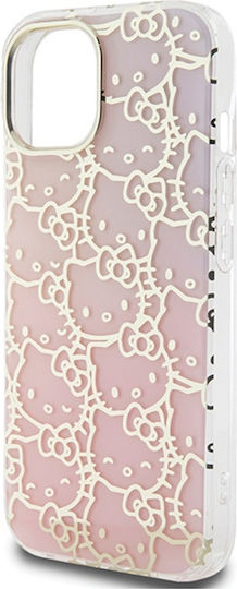 Hello Kitty Задна корица Пластмаса Розов (iPhone 15)