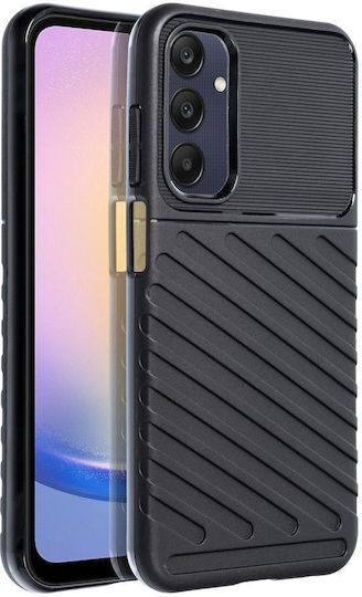Thunder Back Cover Silicone Black (Samsung Galaxy A25 5G)