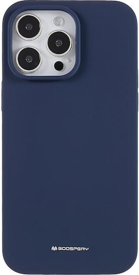 Mercury Back Cover Silicone Navy Blue (iPhone 14 Pro)