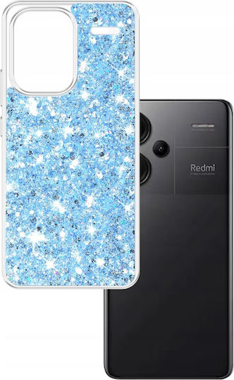 Techsuit Back Cover Plastic / Silicone Blue (Redmi Note 13 Pro+)