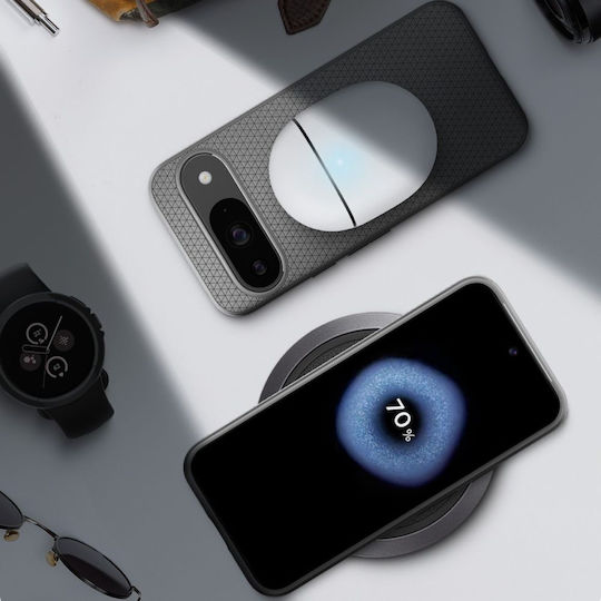 Spigen Liquid Air Back Cover Σιλικόνης Γκρι (Google Pixel 9 / 9 Pro)