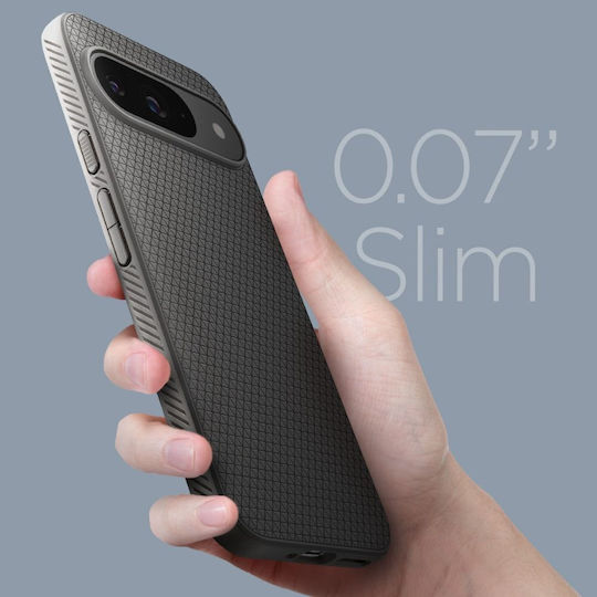 Spigen Liquid Air Back Cover Σιλικόνης Γκρι (Google Pixel 9 / 9 Pro)