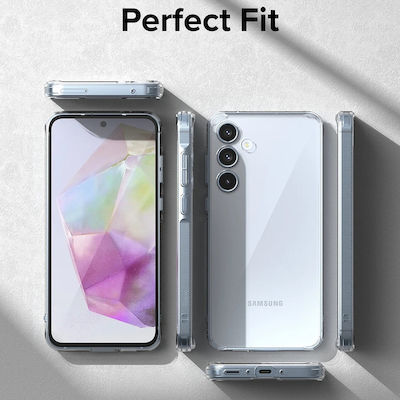 Ringke Fusion Back Cover Plastic / Silicone Transparent (Galaxy A35)