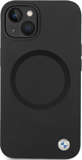 BMW Задна корица Силикон Черен (Apple iPhone 14)